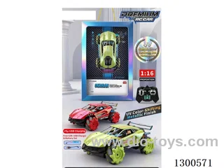 1:16 Skeleton Side-Slip Drift Stunt Sports Car RC Car 2.4G (Battery Included)