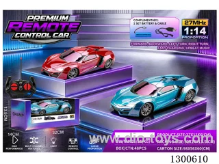 1:14 4ch RC Car Lyken UV-Coated, Green, Red (battery included)