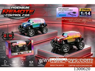 1:14 4ch Off-Road RC Car Toyota (Blue, Red; battery included)