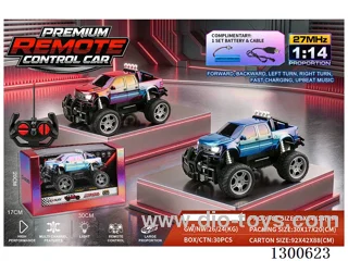 1:14 4ch Off-Road RC Car Ford, Blue, Red (battery included)