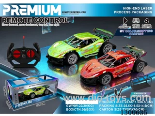 1:16 Skeleton Race Car RC, battery included