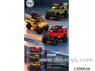 1:24 Land Rover Inertia Car W L/M/openable door included battery