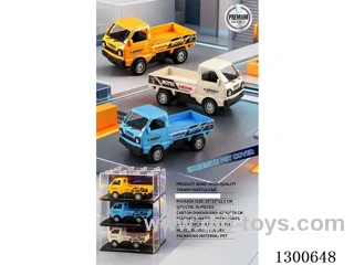 1:24 Liuzhou Truck Inertia Car W L/M/openable door battery included