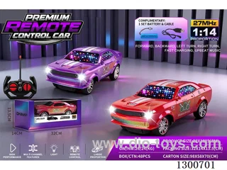 1:14 4ch RC Car Dodge Muscle Car (battery included)