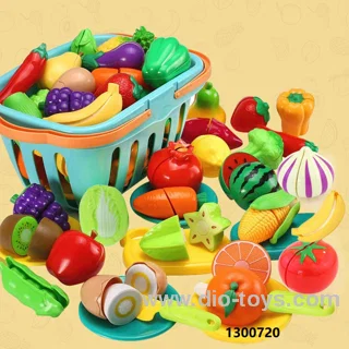 Simuilation plastic cutting vegetable&fruits in mailbox