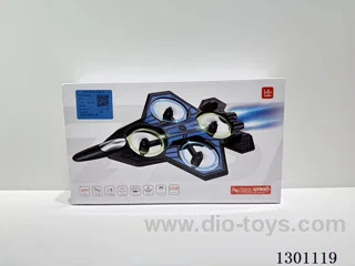 RC Altitude-Hold Foam Quadcopter