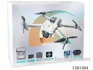Brushless Electric Light-Tracking Dual-Camera Drone included battery