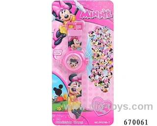 projection toy with light in Blister with insert