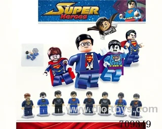 Building block doll
