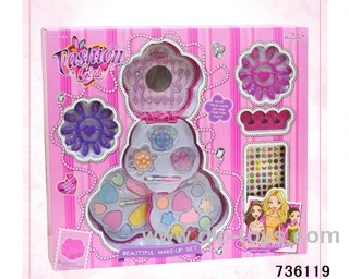 cosmetics in color box