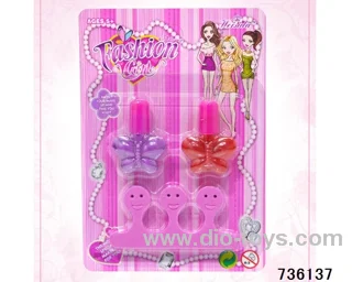 cosmetics in blister card