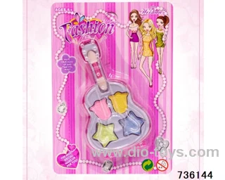 cosmetics in blister card