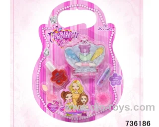 cosmetics in blister card