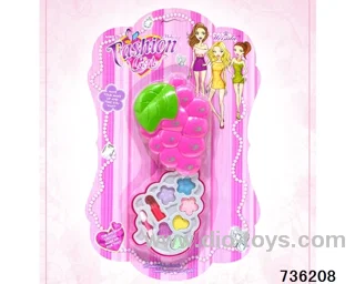 cosmetics in blister card