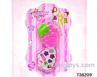 cosmetics in blister card