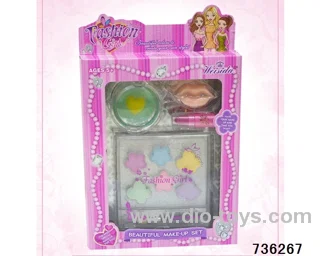 cosmetics in window box