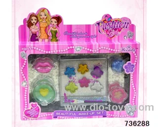 cosmetics in window box