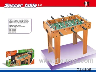 Foosball table in color box