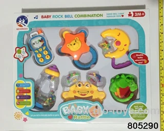 Rattles in 9pcs window box