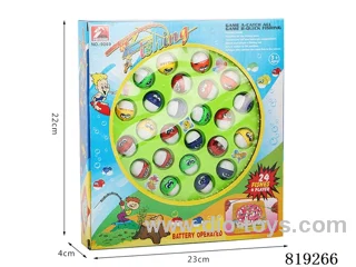 B/O fishing toys not included battery