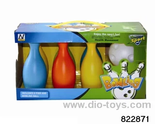 bowling in display box