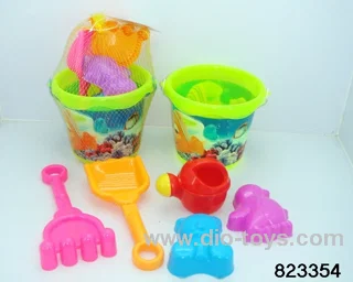 beach toy in 6pcs net bag