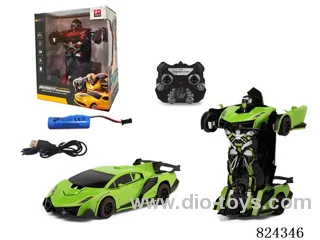 2.4G rc robot in window box  include battery