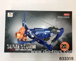 Soft bullet gun in color box