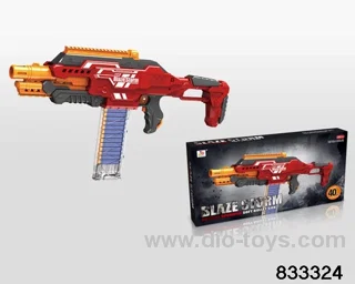 B/O soft bullet gun in color box