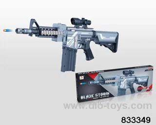 B/O soft bullet gun in color box