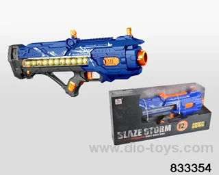 B/O soft bullet gun in display box