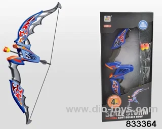 Bow and arrow in display box