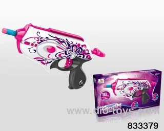 Soft bullet gun in color box