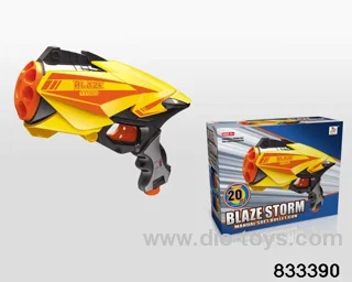 Soft bullet gun in color box