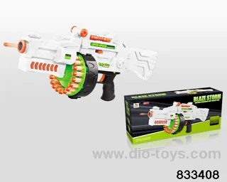 B/O soft bullet gun in color box