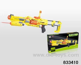 B/O soft bullet gun in color box