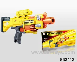 B/O soft bullet gun in color box