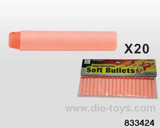 bullet in 20pcs PP bag with header