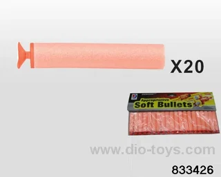 bullet in 20pcs PP bag with header