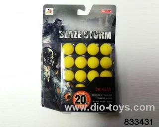 7.2cm bullet in 20pcs blister