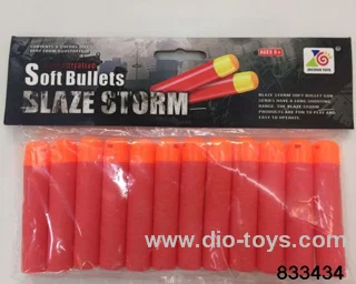 bullet in 12pcs PP bag with header