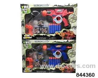 EVA soft bullet gun in display box include battery