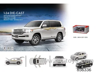 1:24 pull back alloy car W L/M in window box