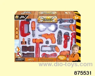 Tool set in 18pcs window box