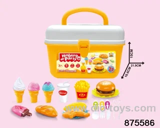 fast food in 21pcs plastic box