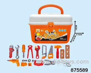 Tool set in 19pcs plastic box