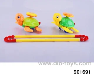 Hand push toy in opp bag