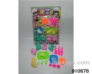 Play house toys in Blister card
