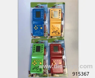 Game machine in blister card 5 colors