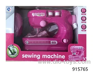 Sewing machine in window box